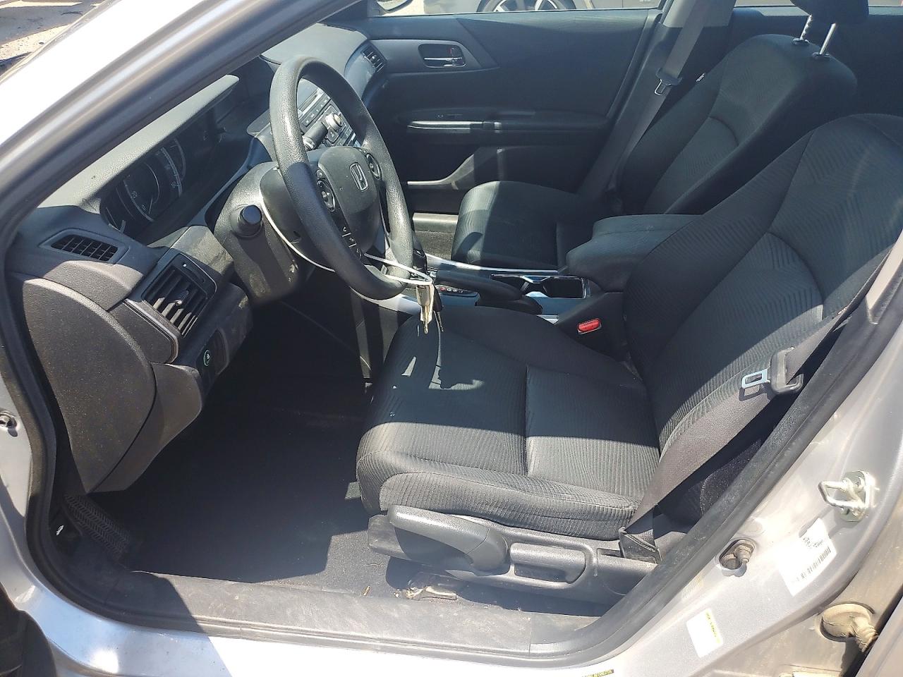 2014 Honda Accord Lx Silver vin: 1HGCR2F39EA046591