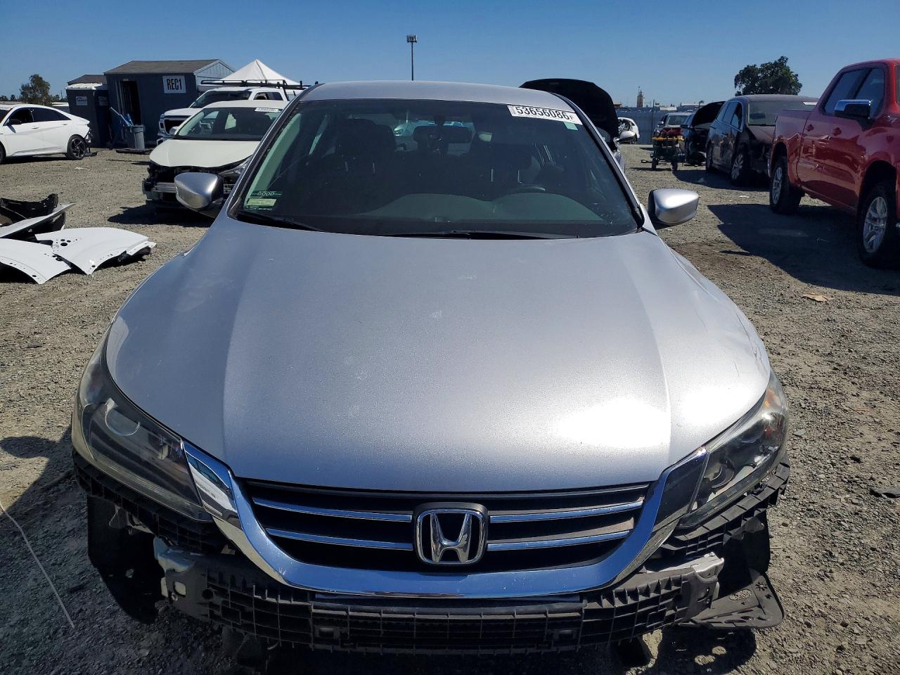 2014 Honda Accord Lx Silver vin: 1HGCR2F39EA179898