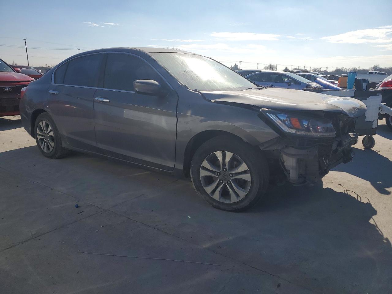2014 Honda Accord Lx Charcoal vin: 1HGCR2F39EA186527