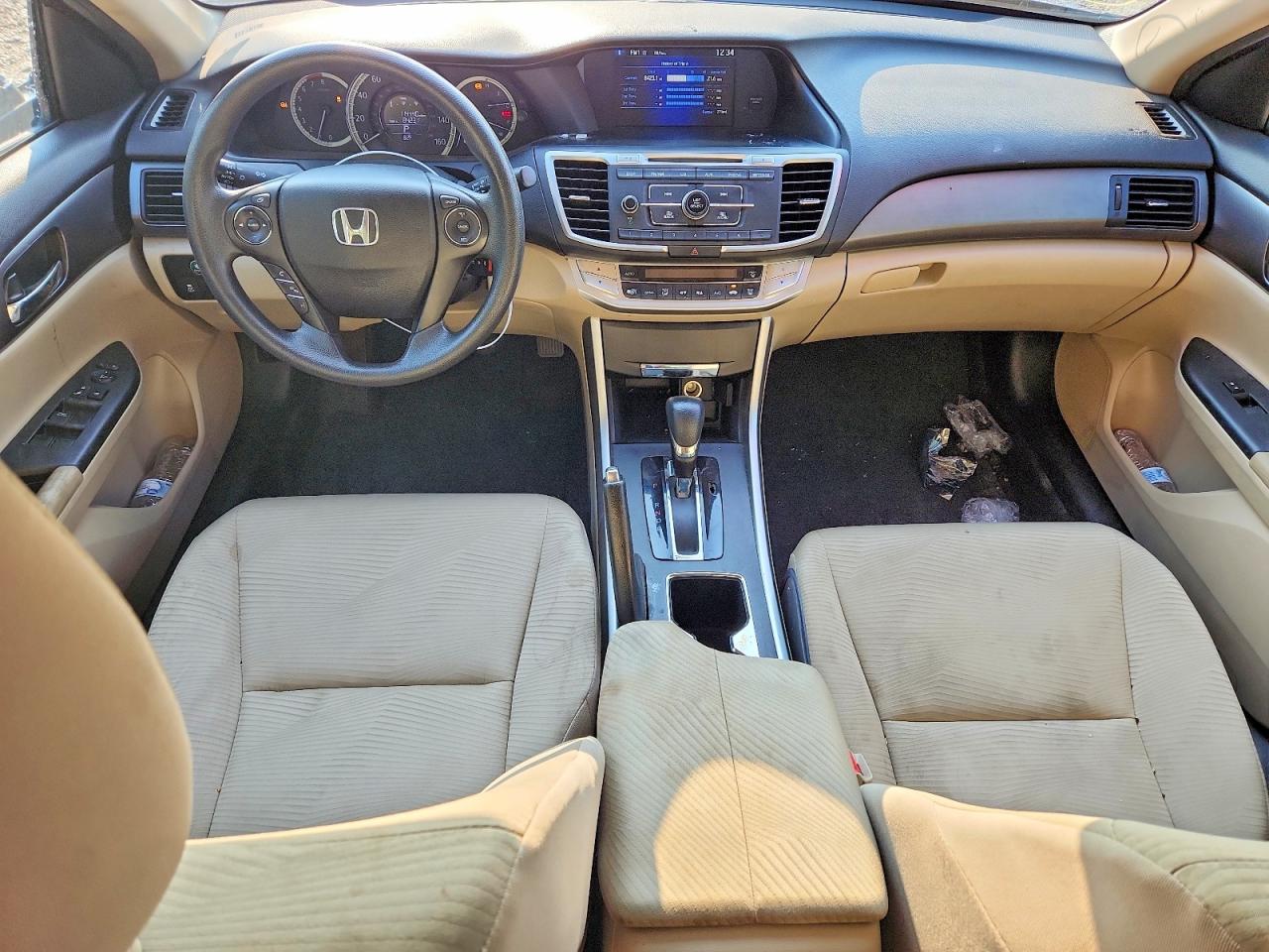 2014 Honda Accord Lx Red vin: 1HGCR2F39EA212317