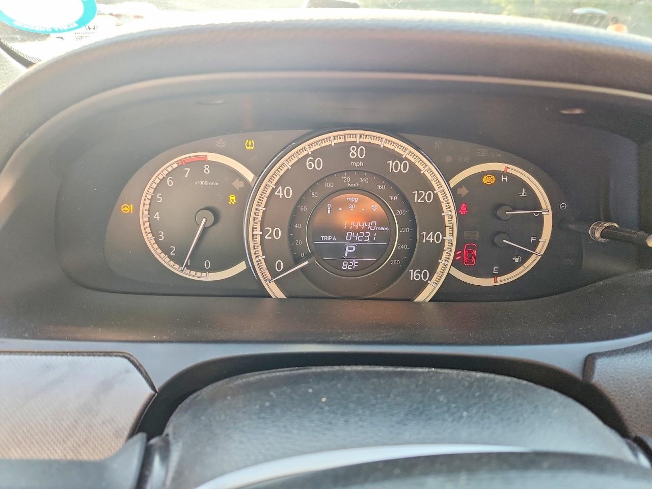 2014 Honda Accord Lx Red vin: 1HGCR2F39EA212317