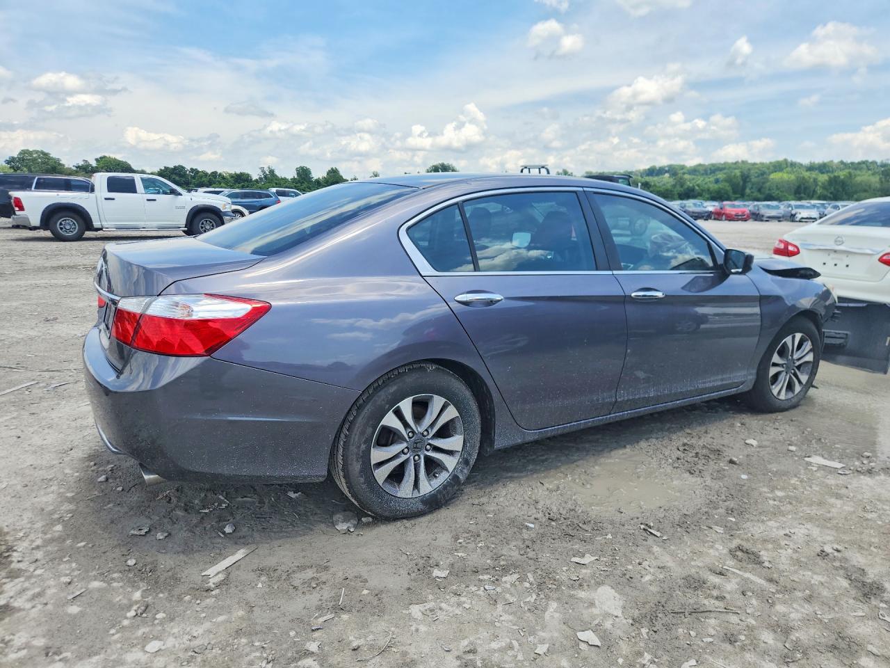 2014 Honda Accord Lx Серый vin: 1HGCR2F39EA225388