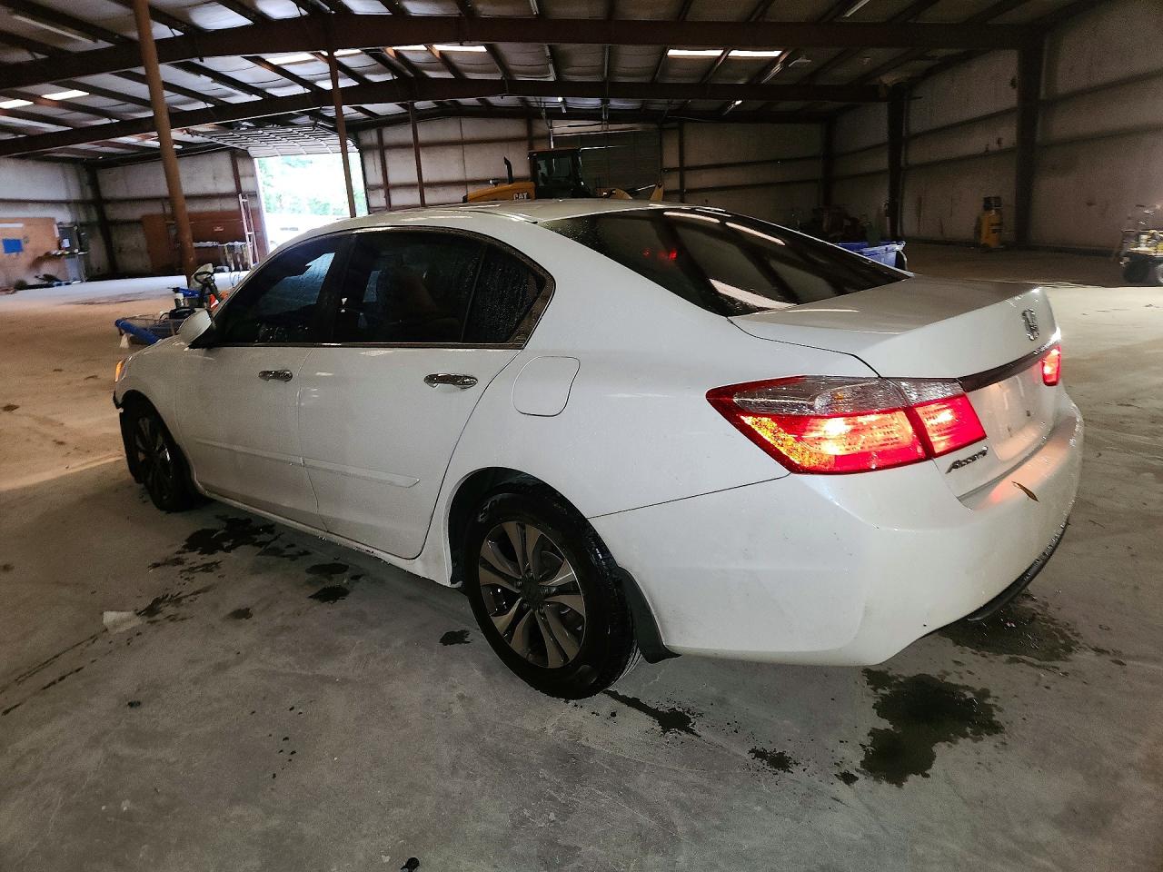 2014 Honda Accord Lx White vin: 1HGCR2F39EA241123