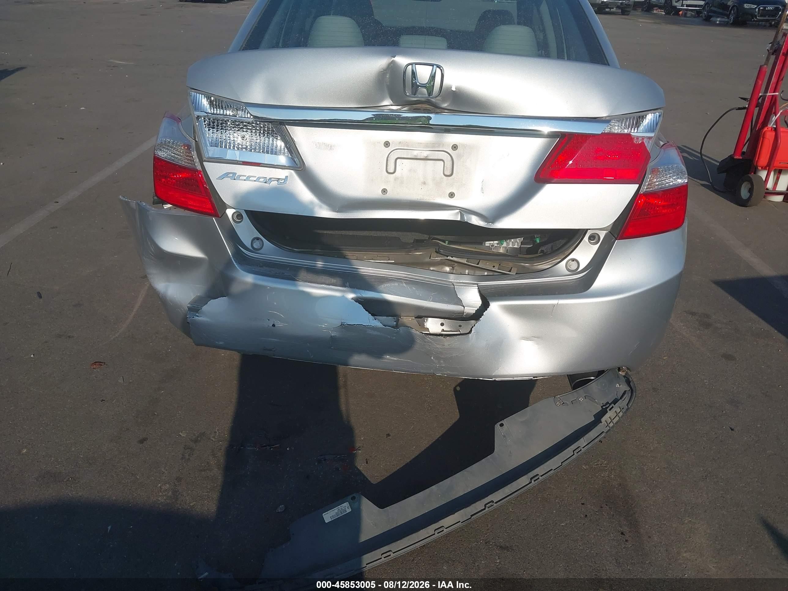 2014 Honda Accord Lx Silver vin: 1HGCR2F39EA253773