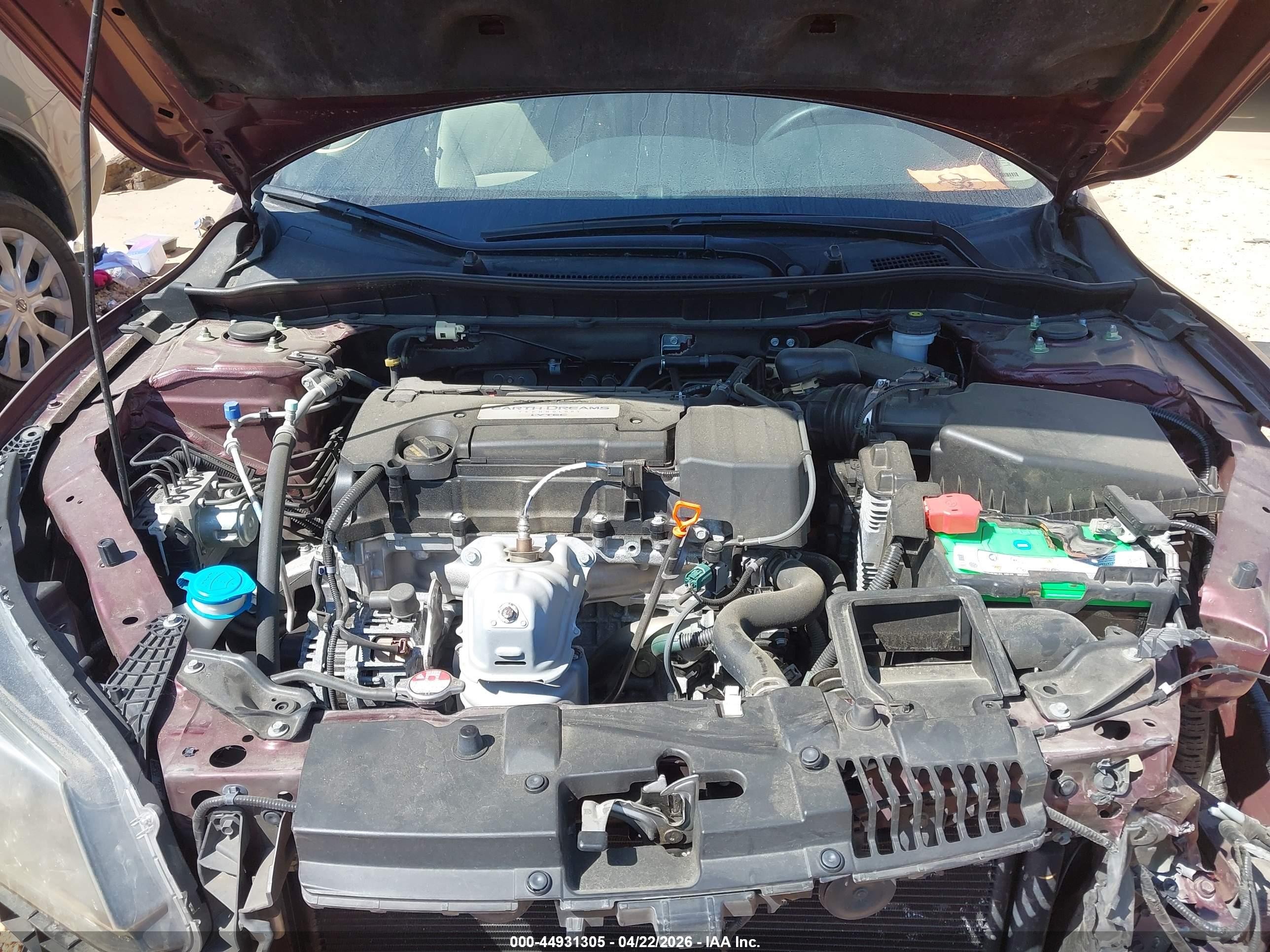 2015 Honda Accord Lx Maroon vin: 1HGCR2F39FA052280