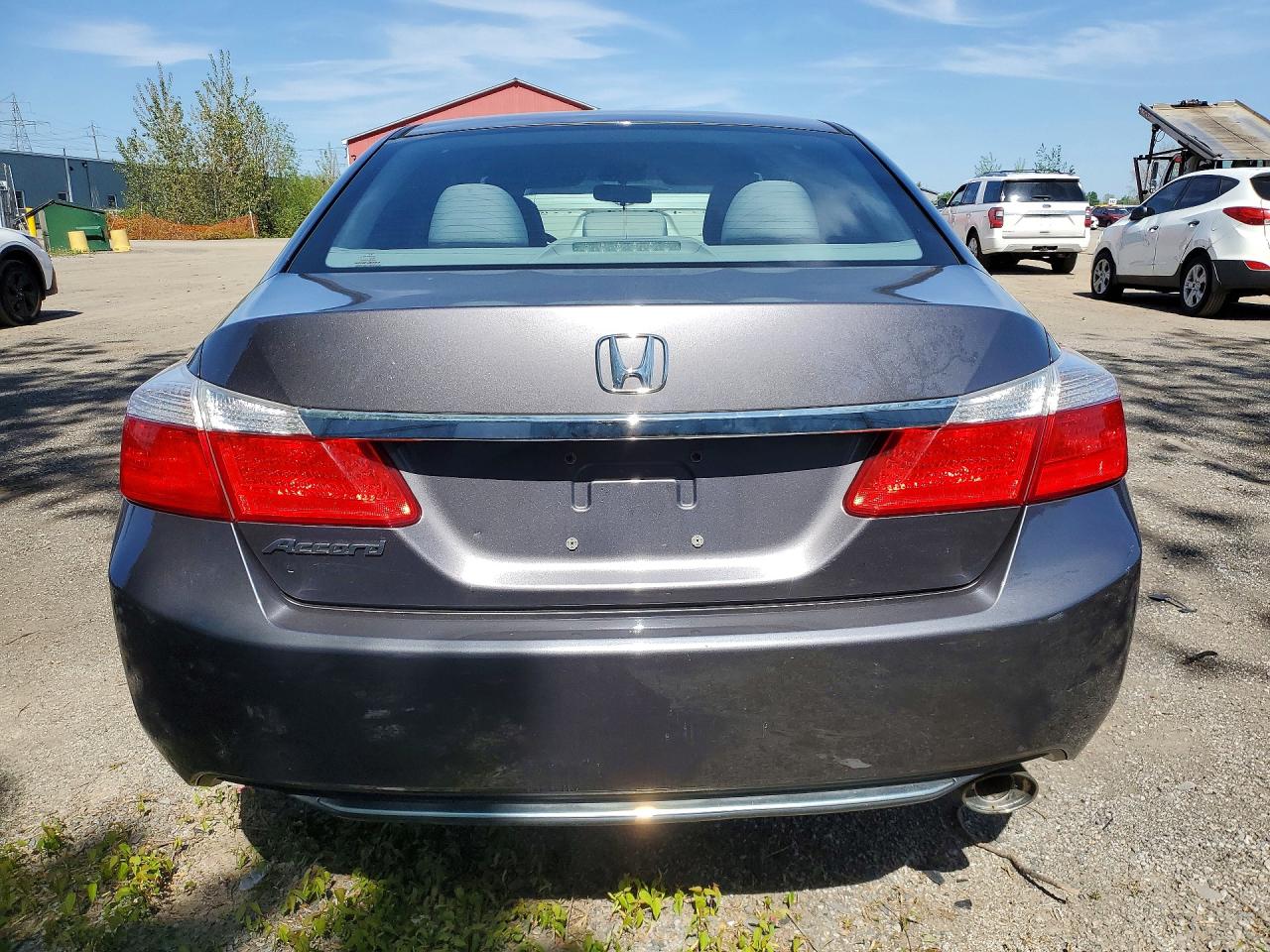 2015 Honda Accord Lx Gray vin: 1HGCR2F39FA059651