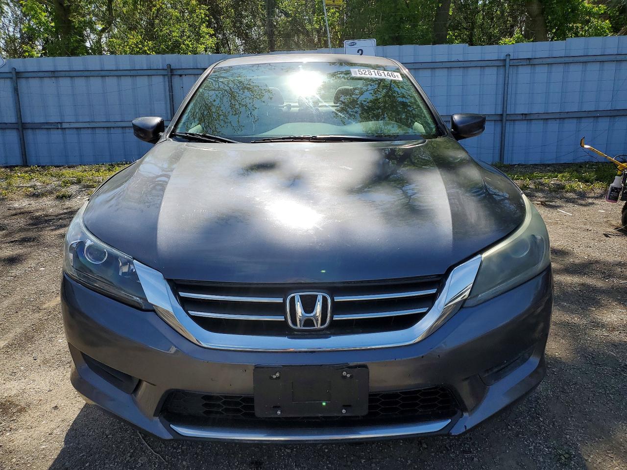 2015 Honda Accord Lx Gray vin: 1HGCR2F39FA059651