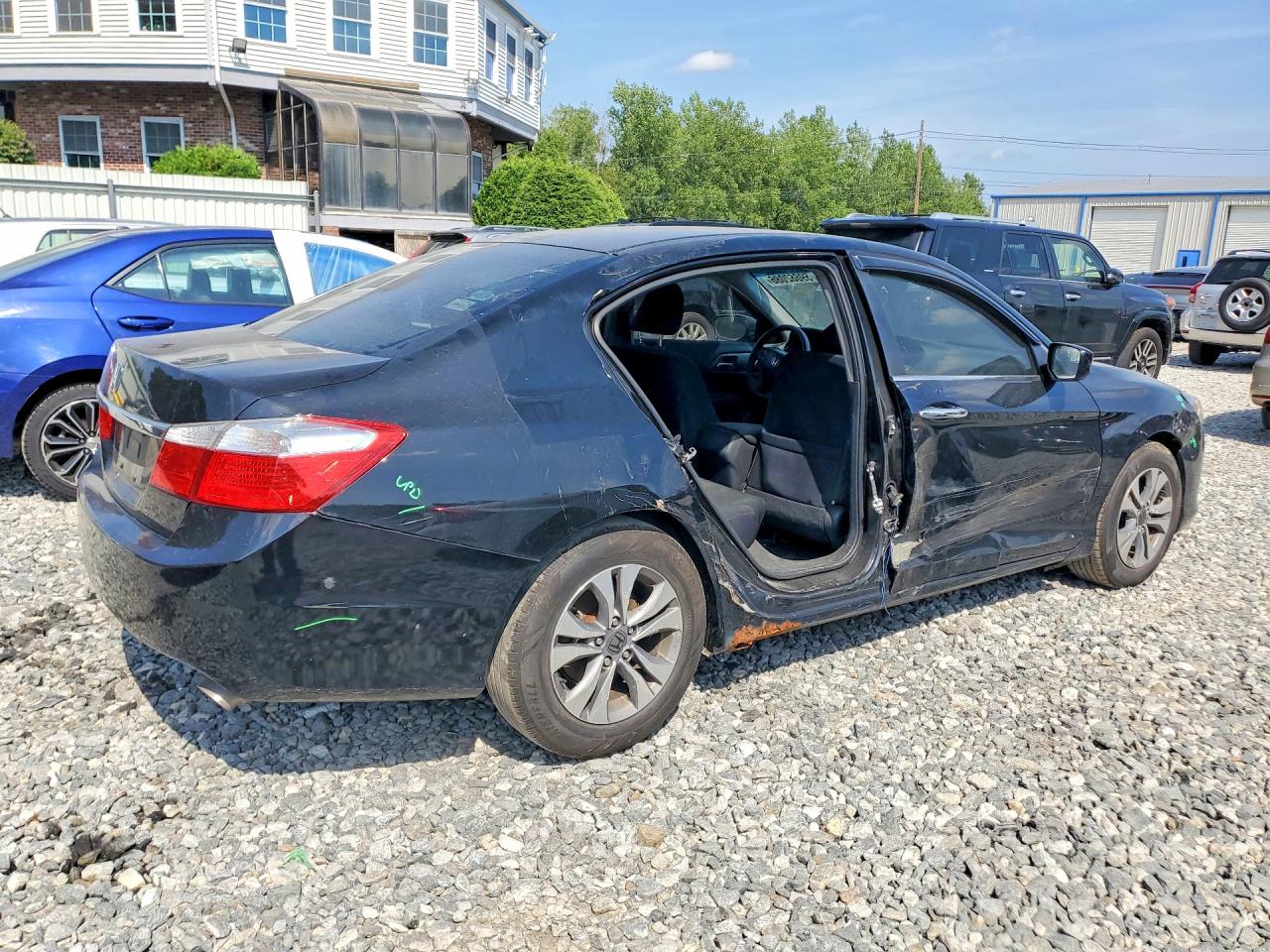 2015 Honda Accord Lx Black vin: 1HGCR2F39FA064297