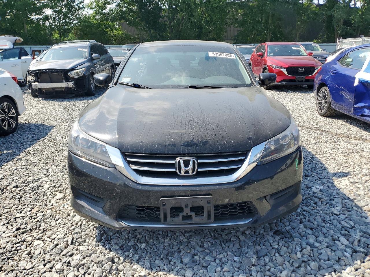2015 Honda Accord Lx Black vin: 1HGCR2F39FA064297