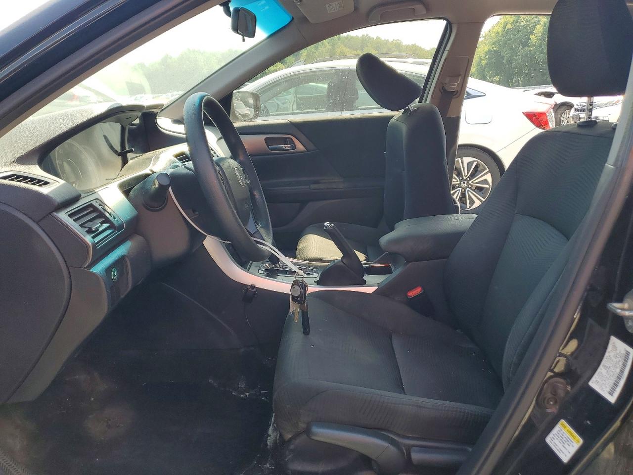 2015 Honda Accord Lx Black vin: 1HGCR2F39FA064297