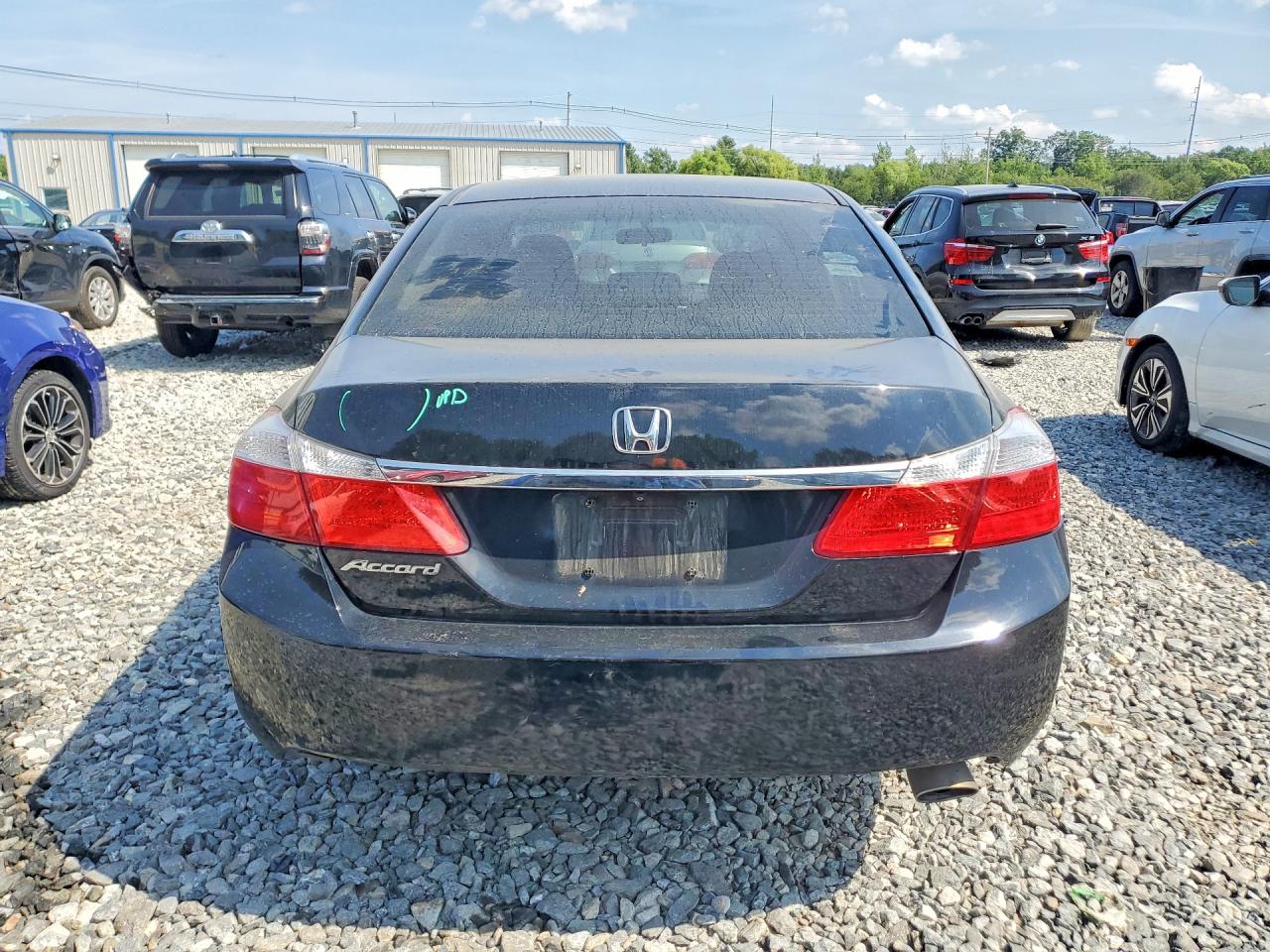 2015 Honda Accord Lx Black vin: 1HGCR2F39FA064297