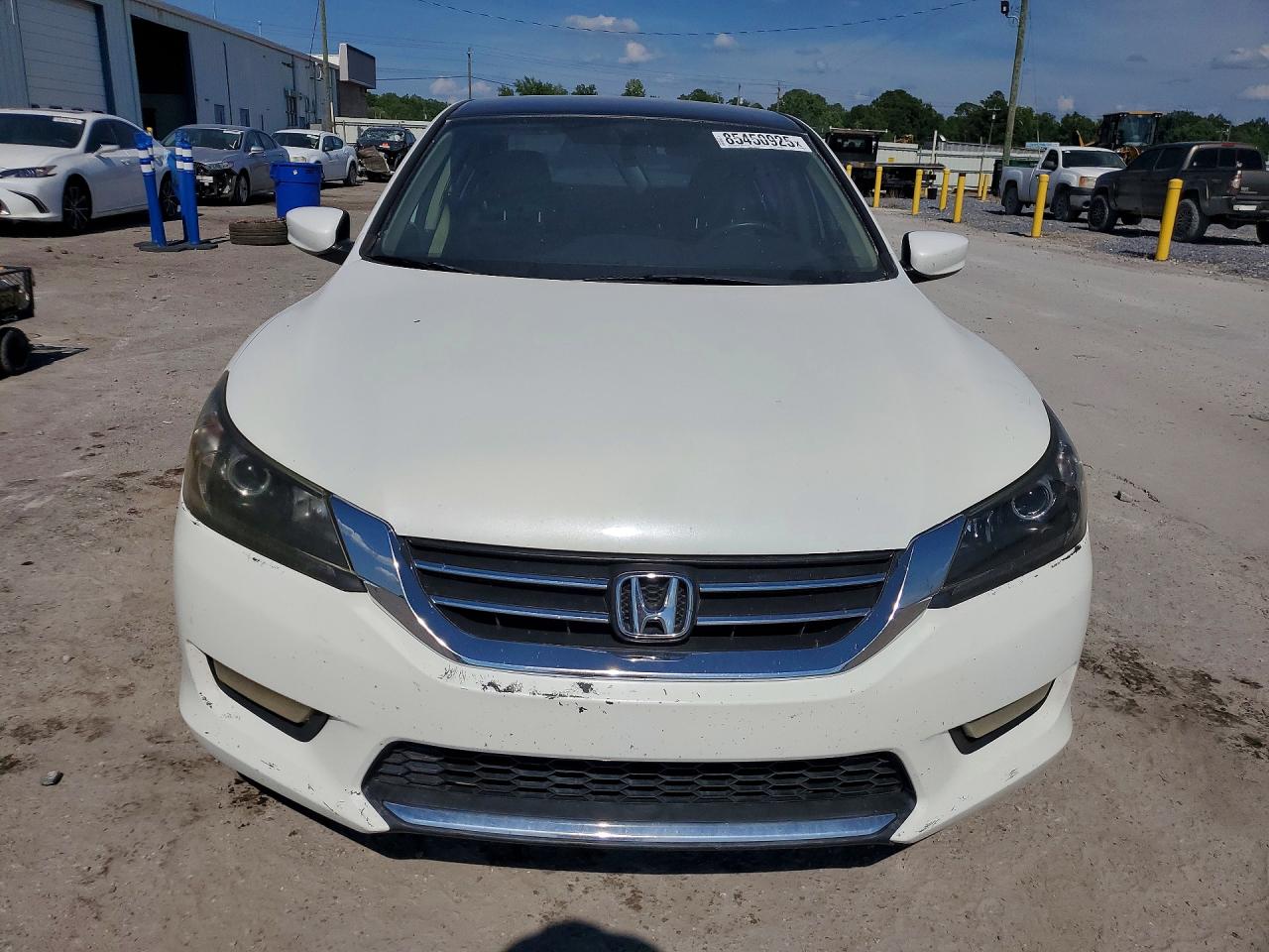 2015 Honda Accord Lx White vin: 1HGCR2F39FA088096