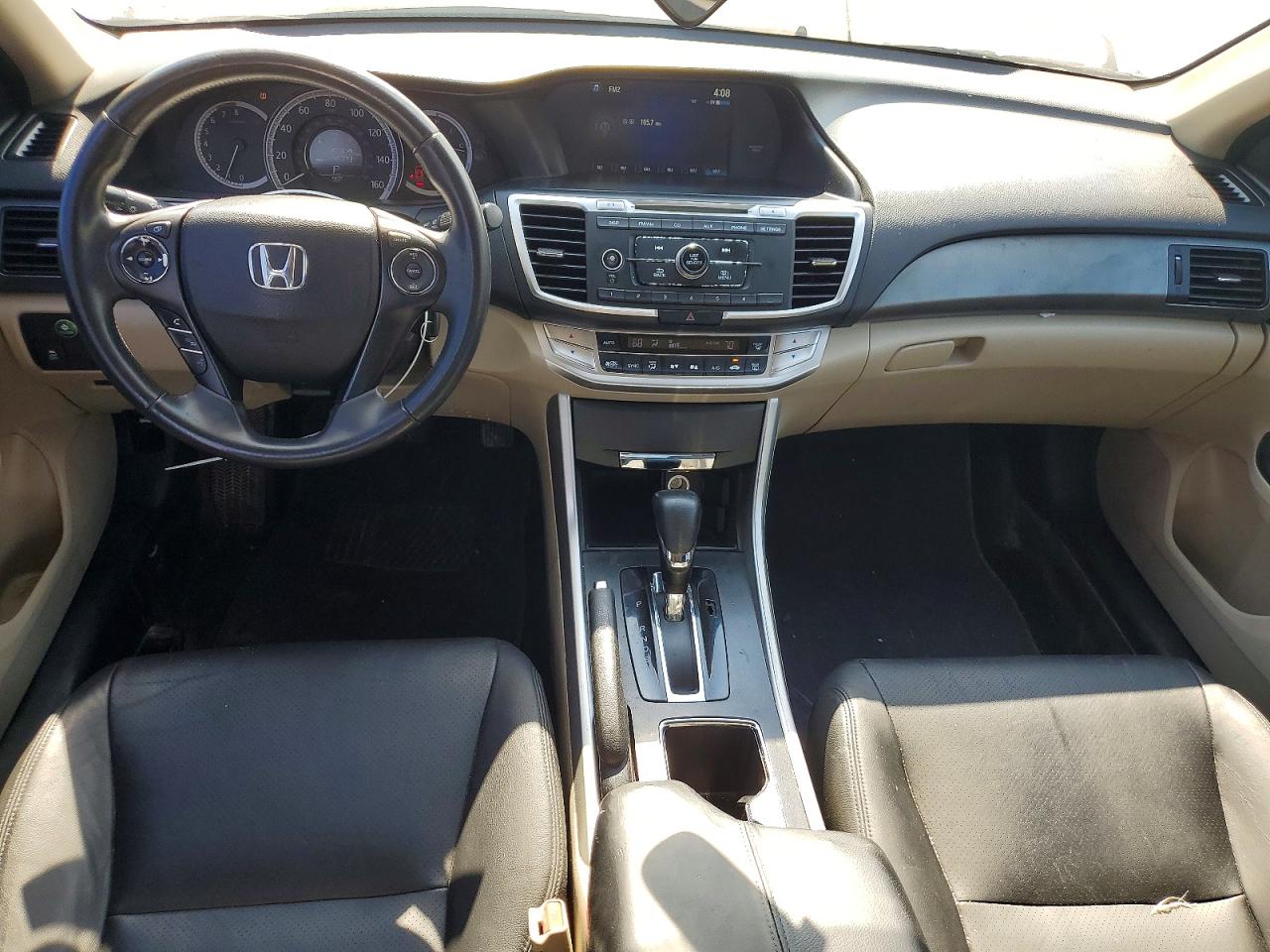 2015 Honda Accord Lx White vin: 1HGCR2F39FA088096