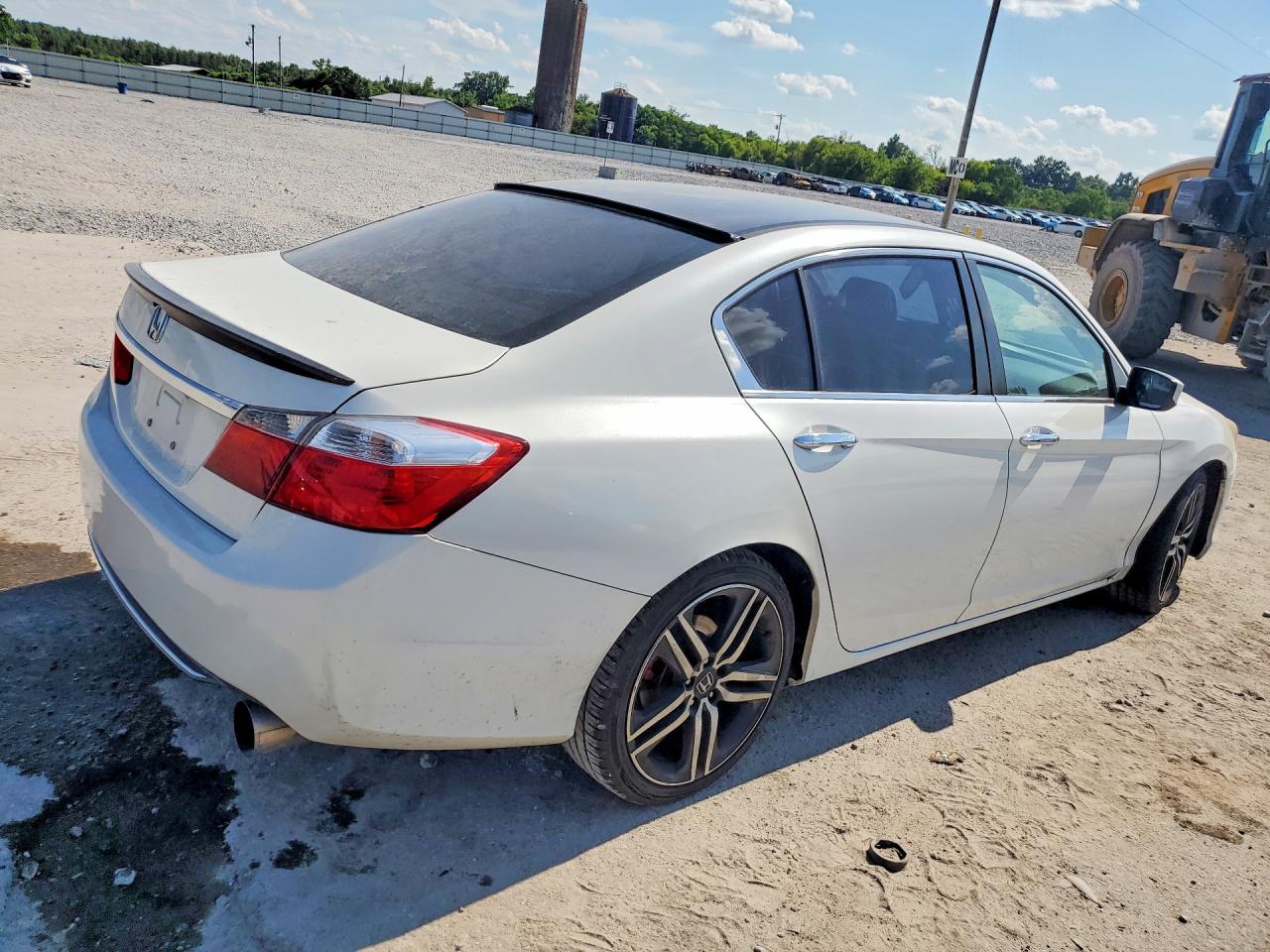 2015 Honda Accord Lx White vin: 1HGCR2F39FA088096