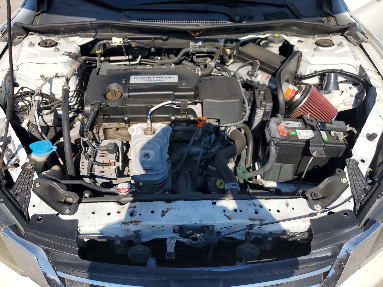 2015 Honda Accord Lx White vin: 1HGCR2F39FA088096