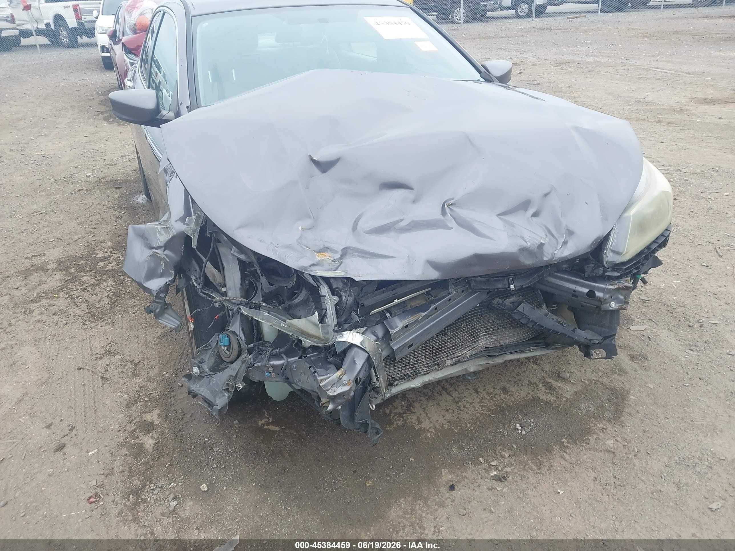 2015 Honda Accord Lx Gray vin: 1HGCR2F39FA097588