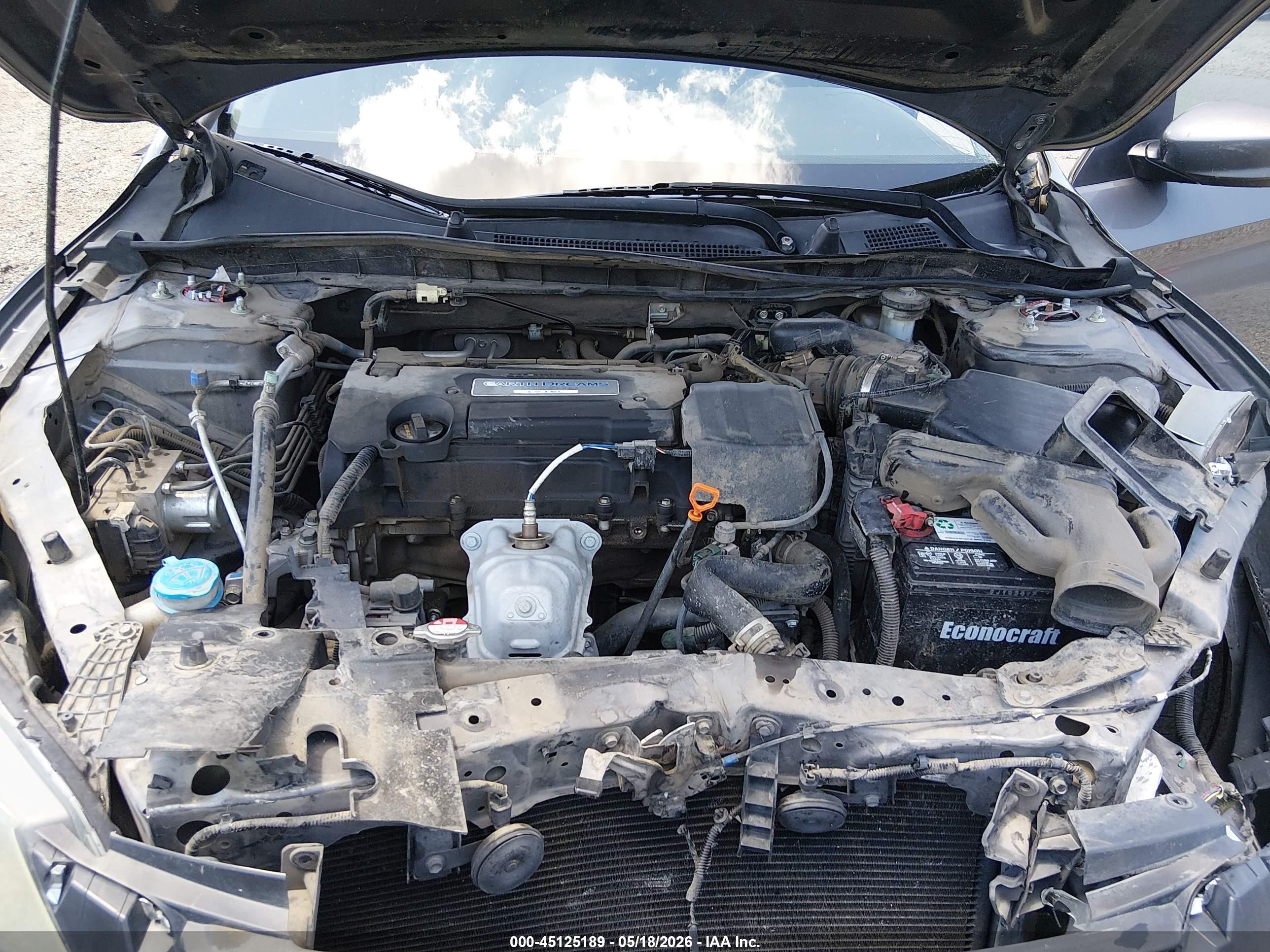 2015 Honda Accord Lx Gray vin: 1HGCR2F39FA118181
