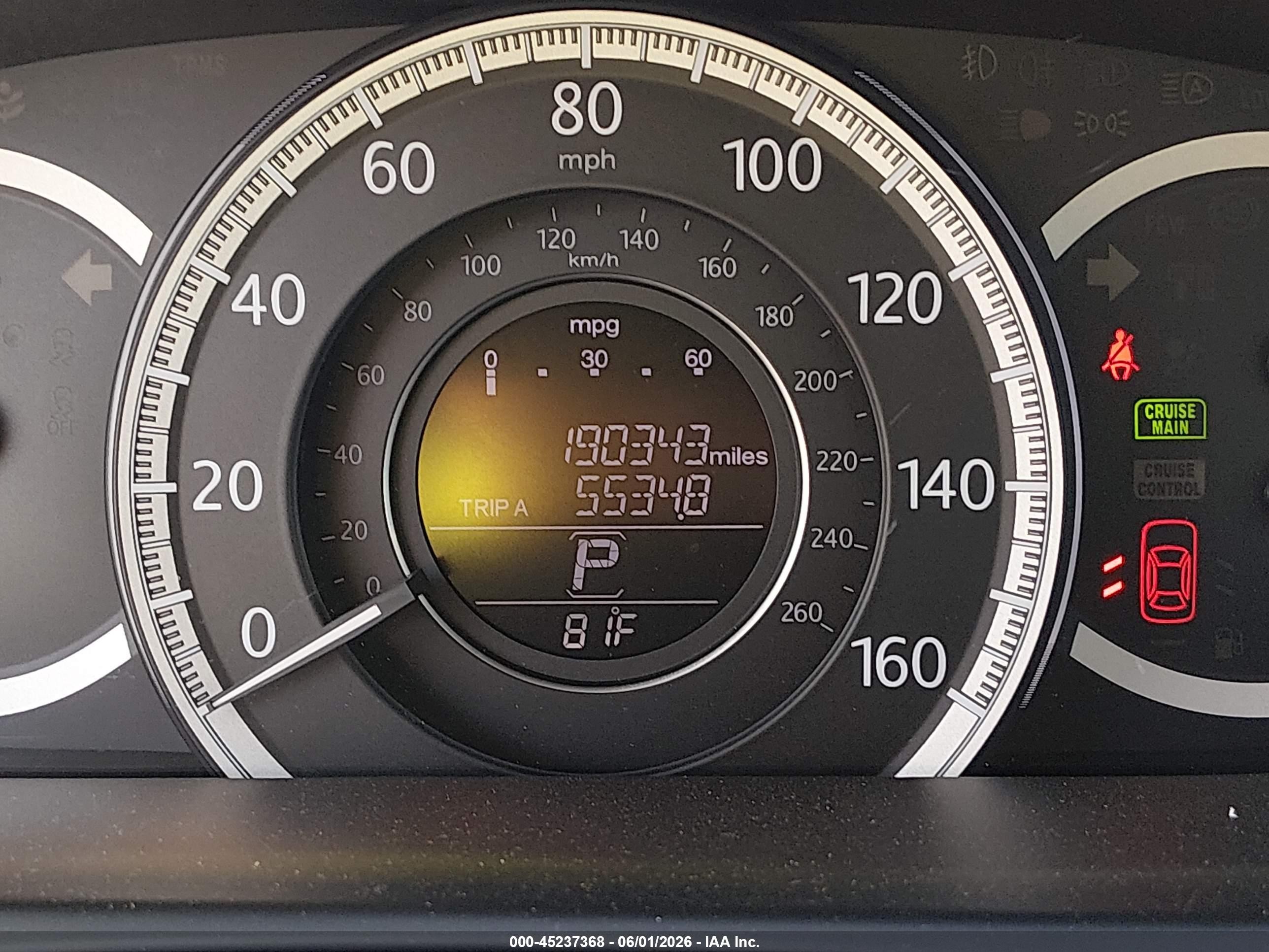 2015 Honda Accord Lx Серый vin: 1HGCR2F39FA160186