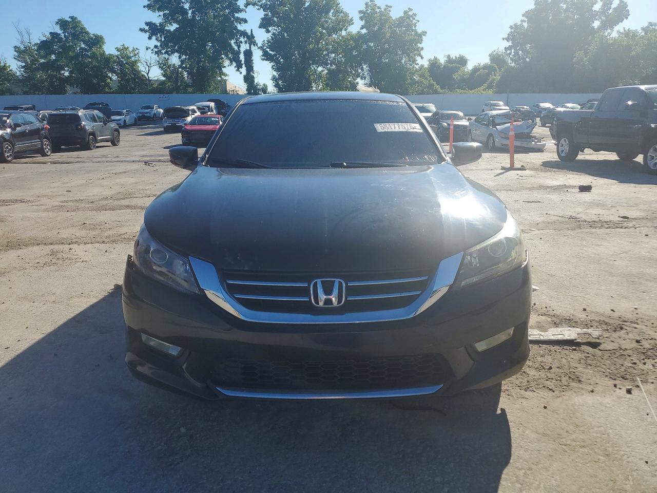 2015 Honda Accord Lx Black vin: 1HGCR2F39FA164593