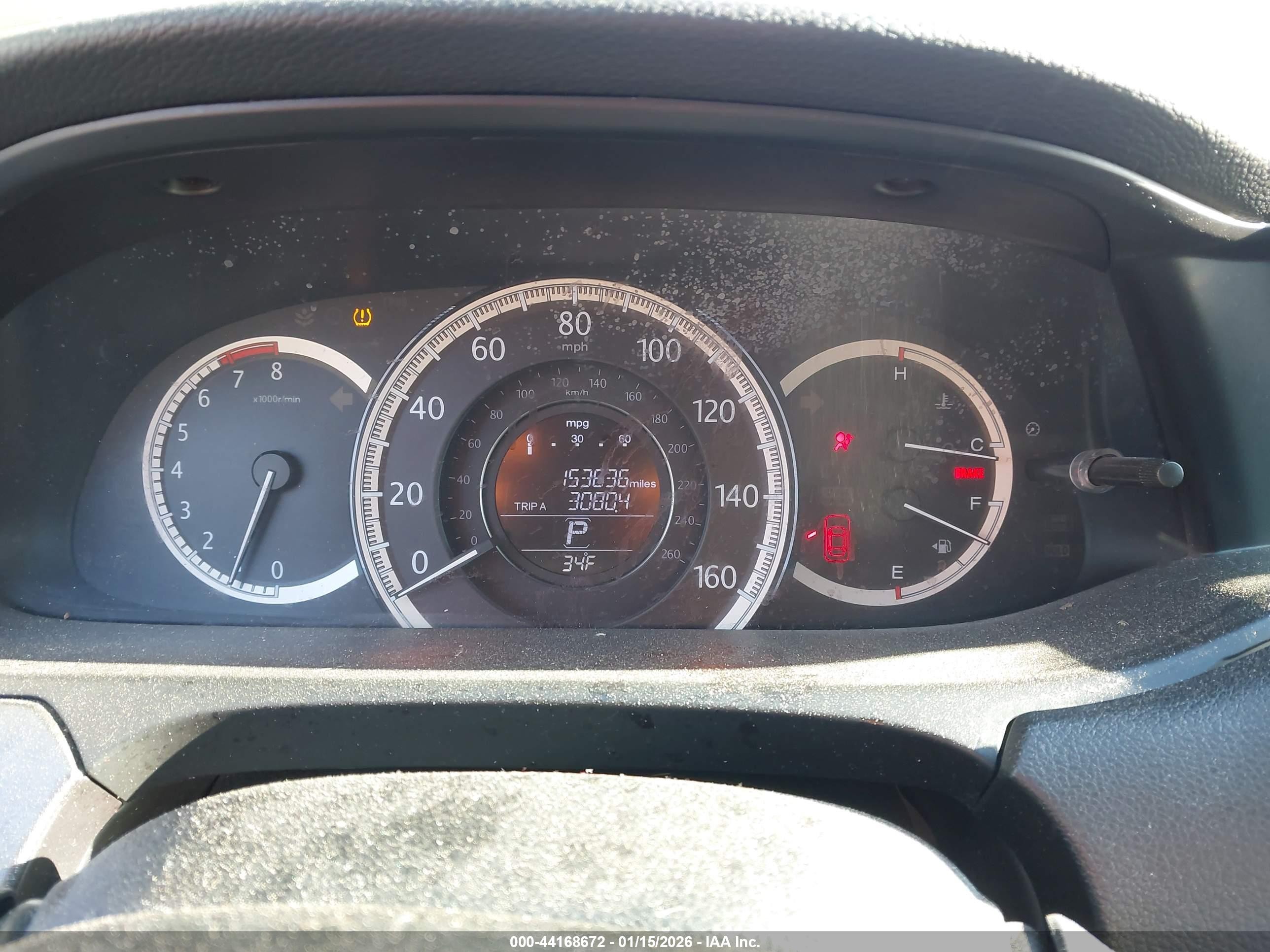 2015 Honda Accord Lx Белый vin: 1HGCR2F39FA167302