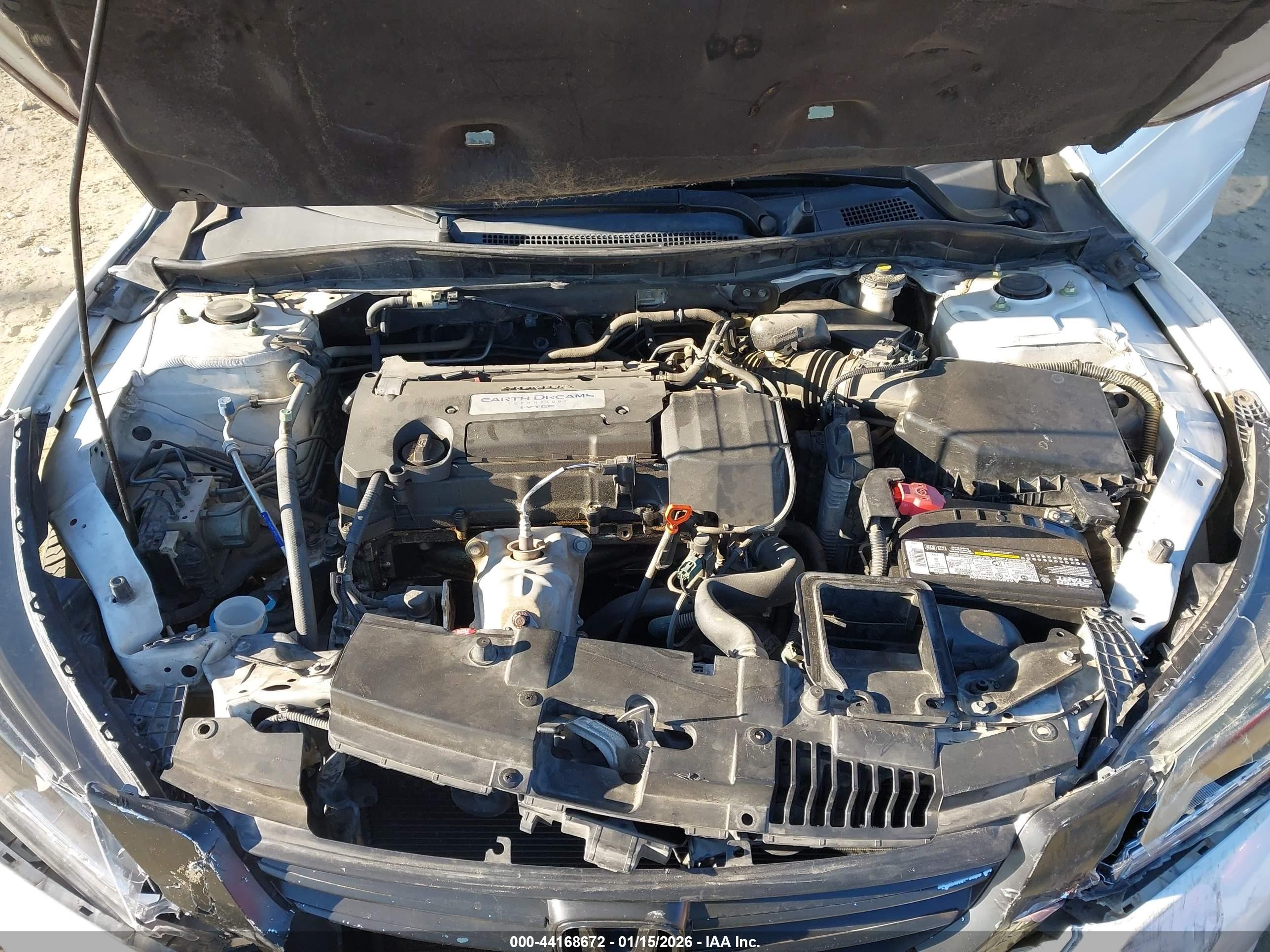 2015 Honda Accord Lx Белый vin: 1HGCR2F39FA167302