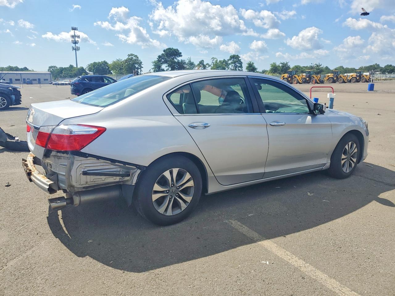 2015 Honda Accord Lx Silver vin: 1HGCR2F39FA177781