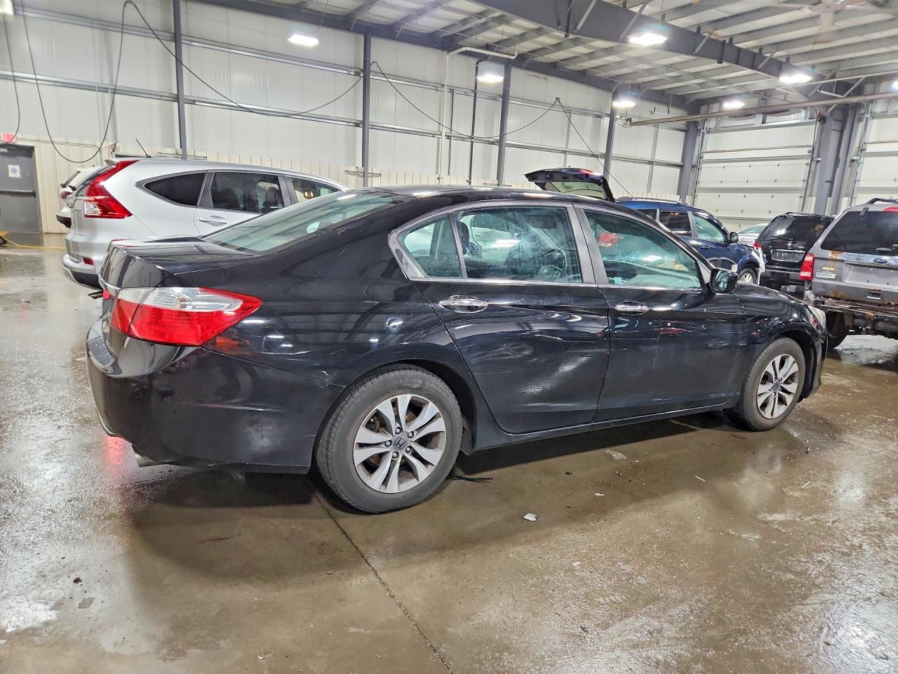 2015 Honda Accord Lx Черный vin: 1HGCR2F39FA182995