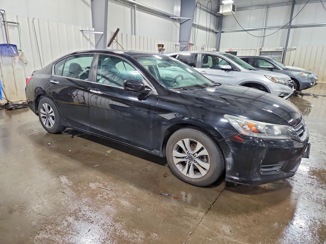 2015 Honda Accord Lx Черный vin: 1HGCR2F39FA182995