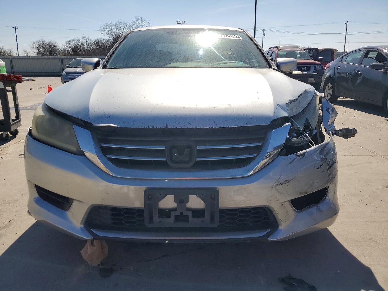 2015 Honda Accord Lx Silver vin: 1HGCR2F39FA192233