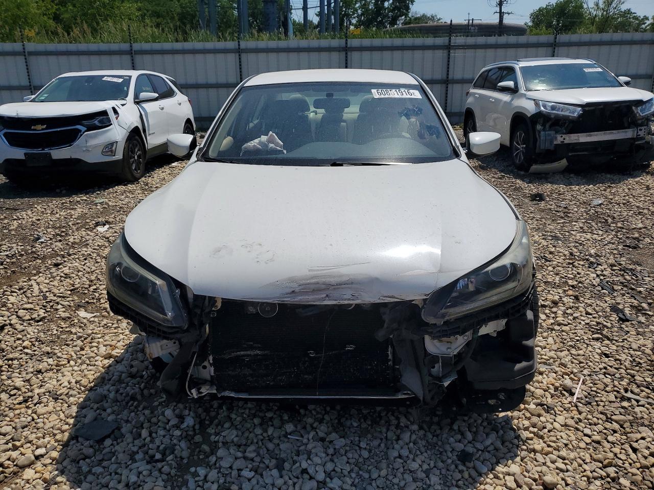 2015 Honda Accord Lx White vin: 1HGCR2F39FA195603