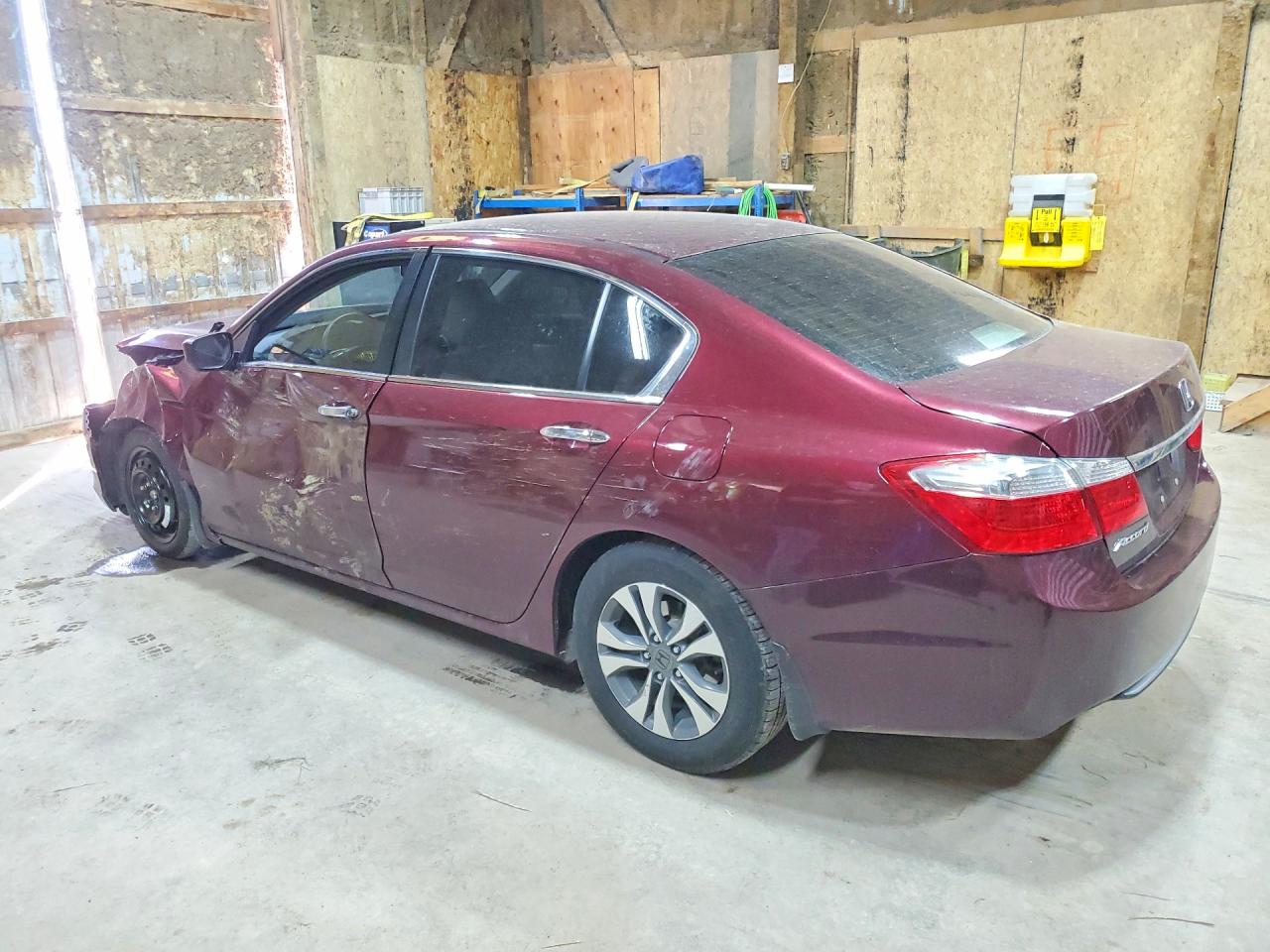 2015 Honda Accord Lx Purple vin: 1HGCR2F39FA202047