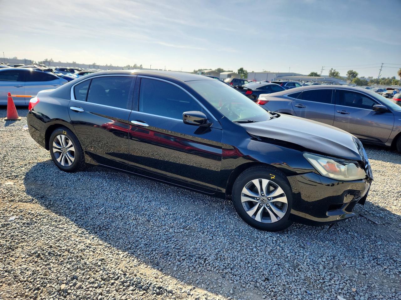 2015 Honda Accord Lx Black vin: 1HGCR2F39FA208673