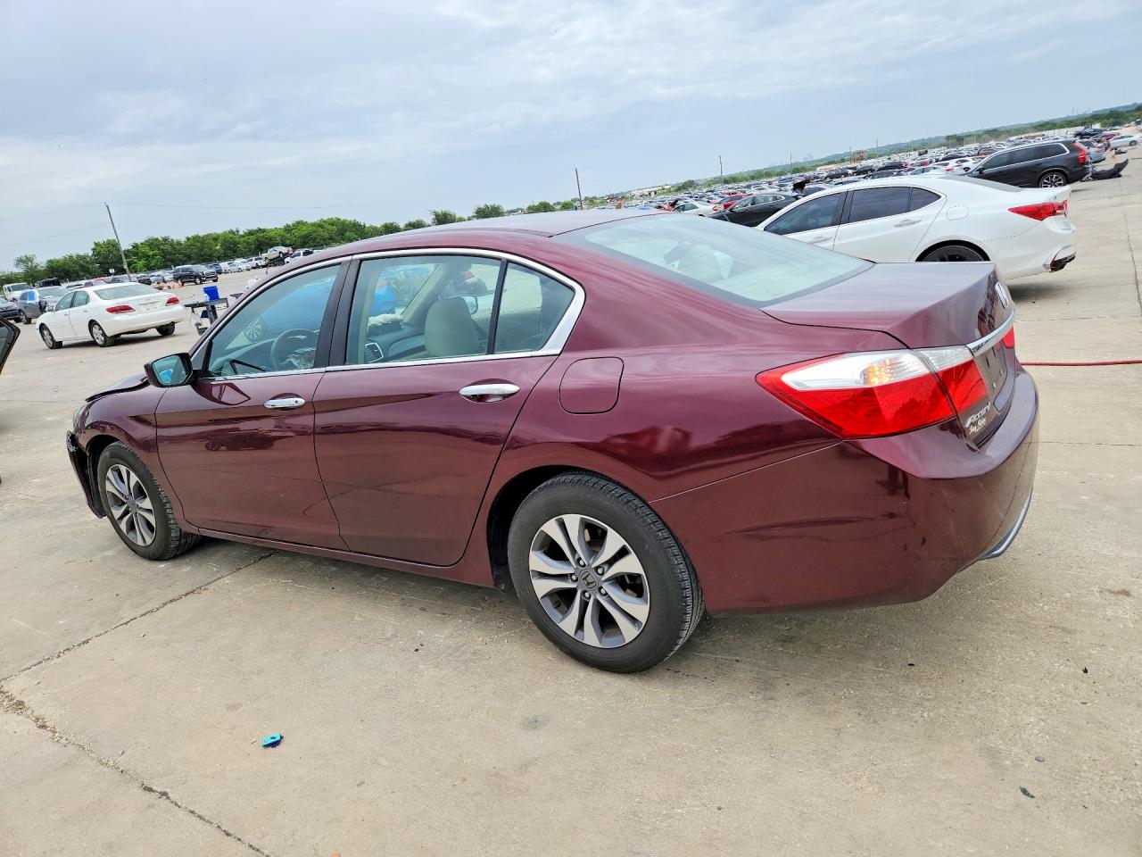 2015 Honda Accord Lx Maroon vin: 1HGCR2F39FA215879