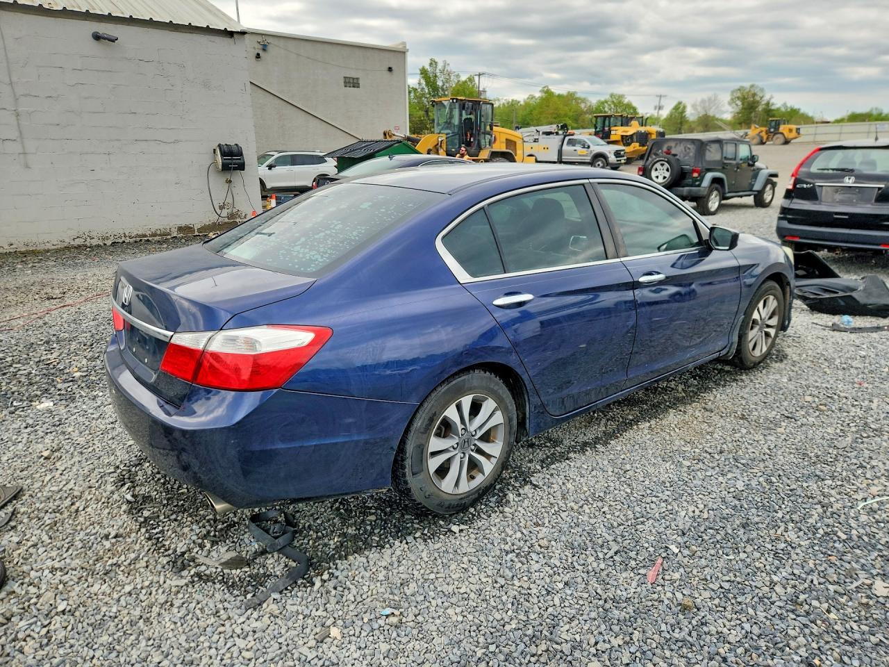 2015 Honda Accord Lx Синий vin: 1HGCR2F39FA227725