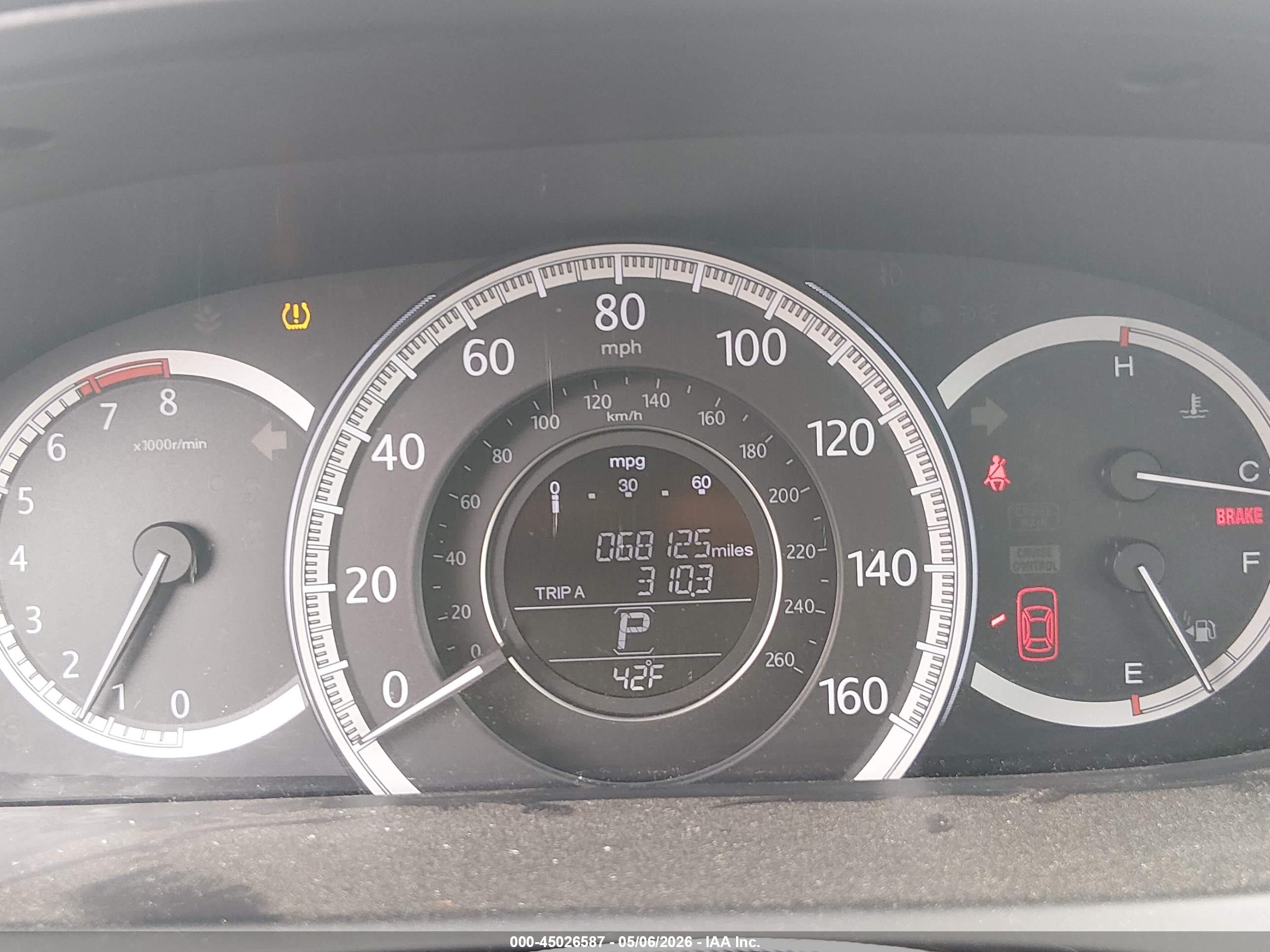 2015 Honda Accord Lx Gray vin: 1HGCR2F39FA230446