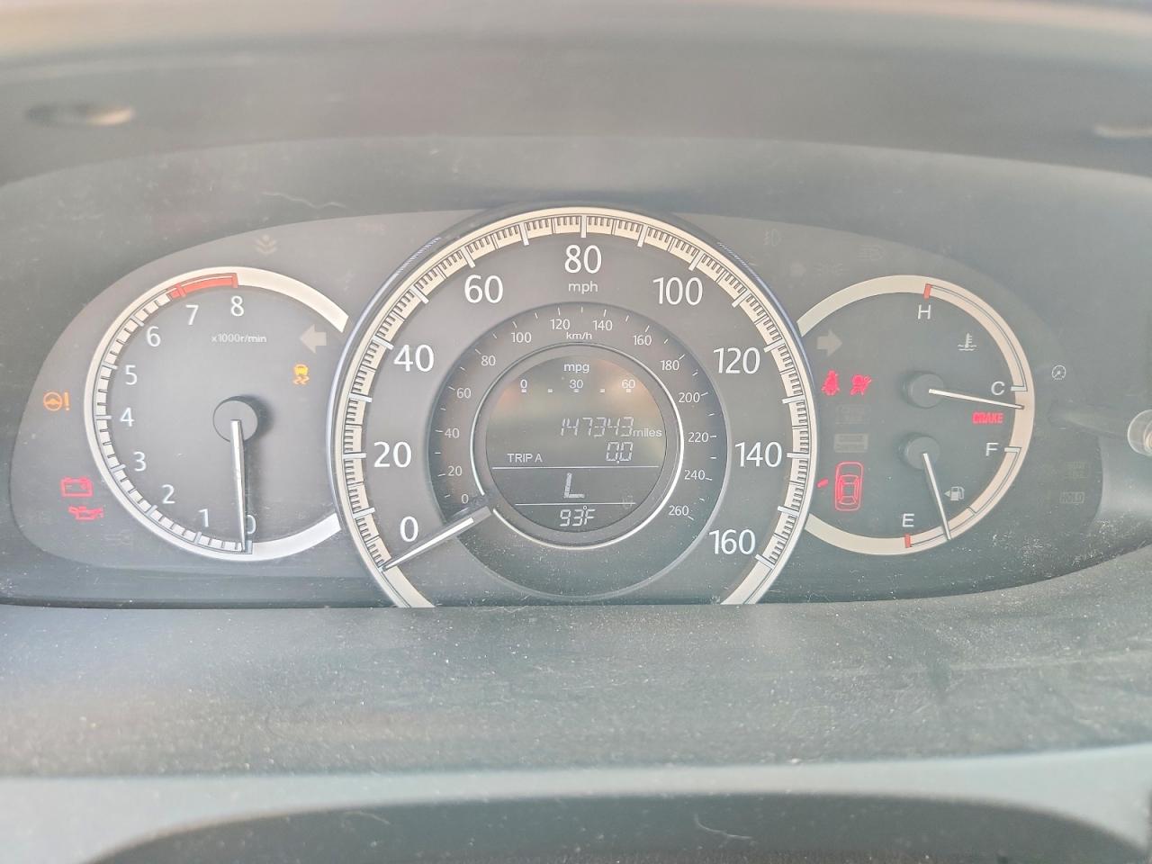 2015 Honda Accord Lx Gray vin: 1HGCR2F39FA241494