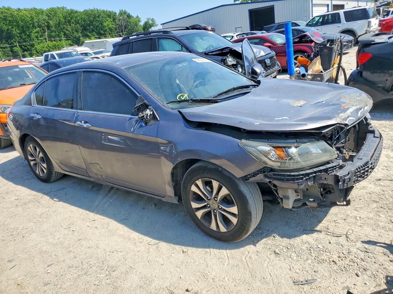 2015 Honda Accord Lx Gray vin: 1HGCR2F39FA242998