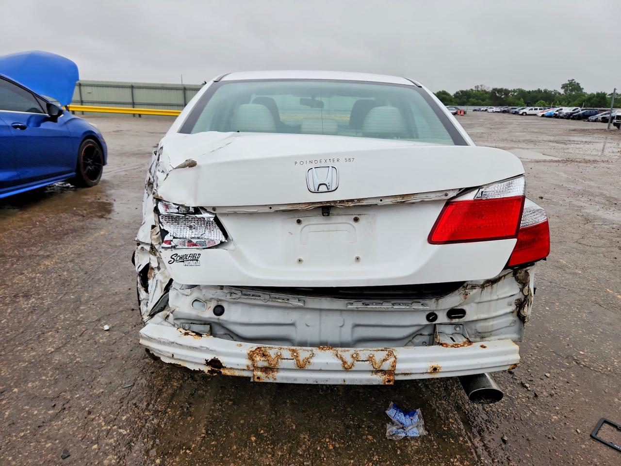 2015 Honda Accord Lx White vin: 1HGCR2F39FA248753