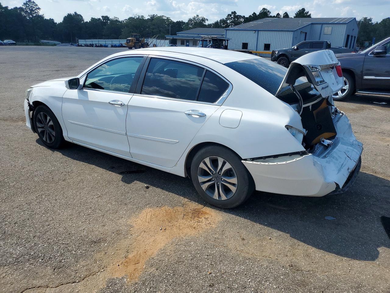 2015 Honda Accord Lx White vin: 1HGCR2F39FA251569