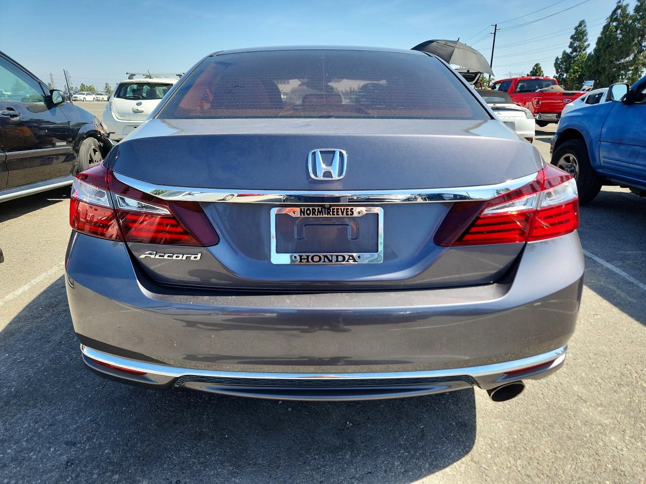 2016 Honda Accord Lx Charcoal vin: 1HGCR2F39GA073115