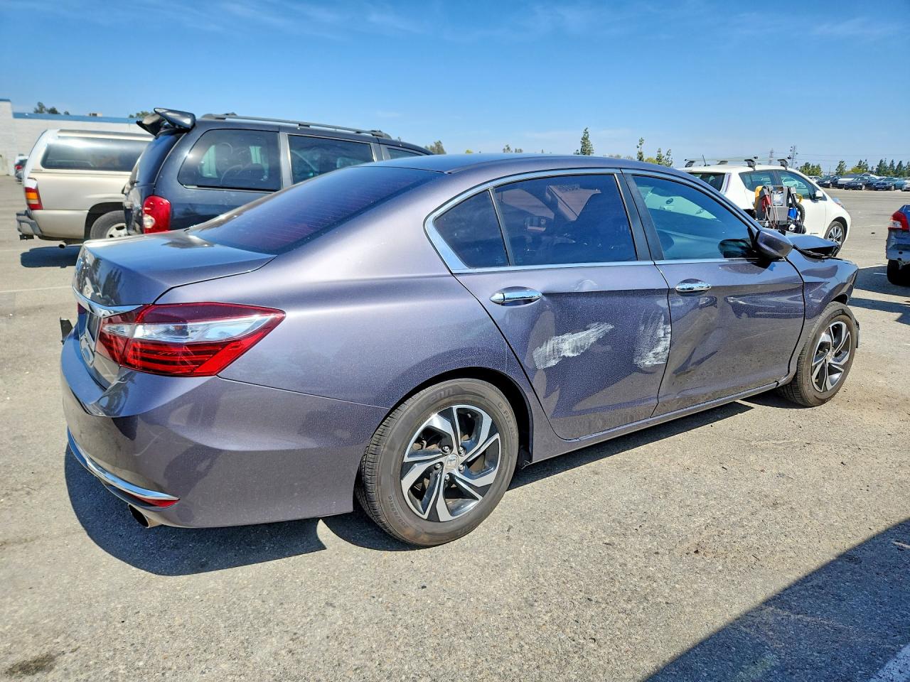 2016 Honda Accord Lx Charcoal vin: 1HGCR2F39GA073115