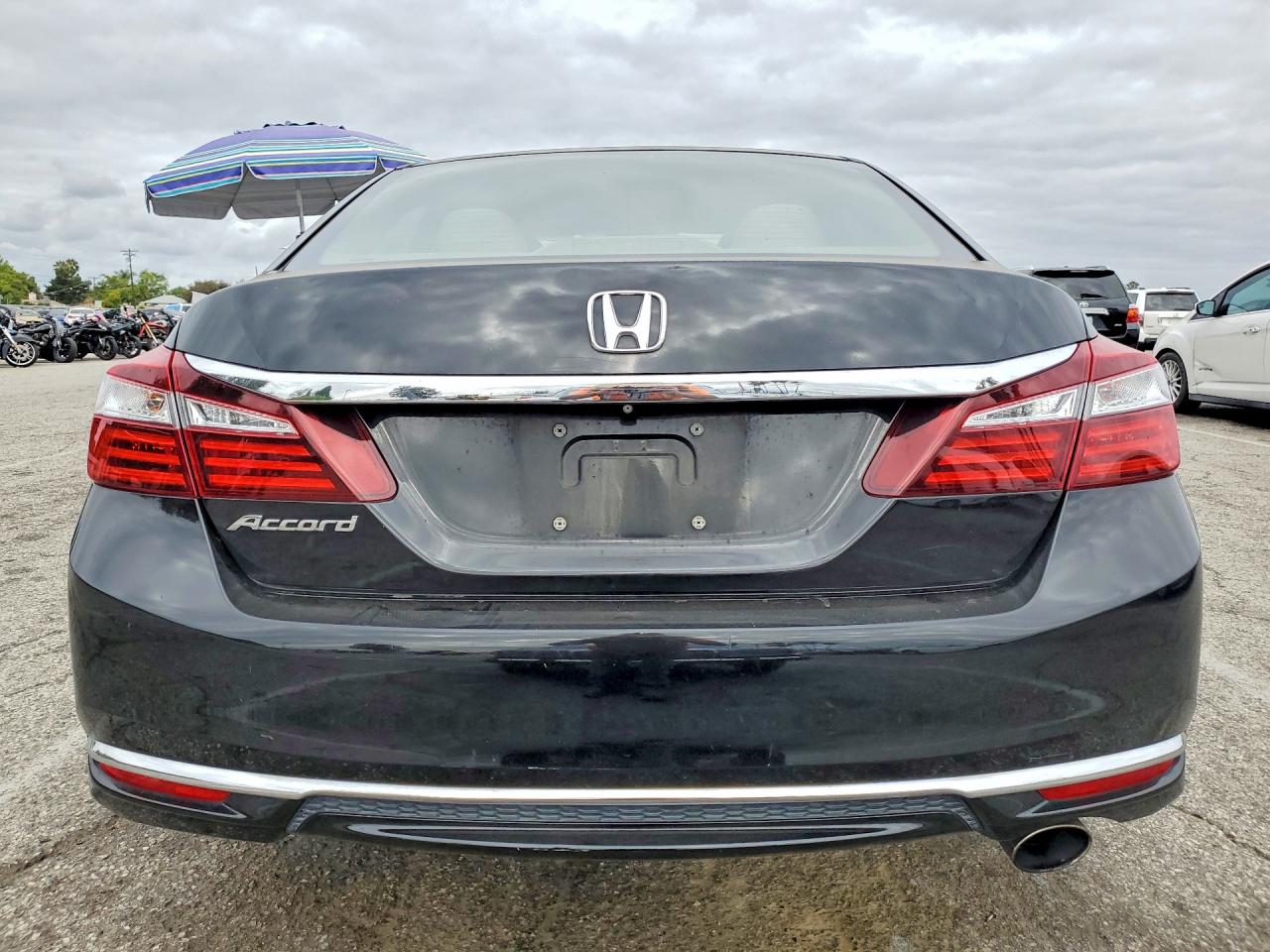 2016 Honda Accord Lx Black vin: 1HGCR2F39GA096667
