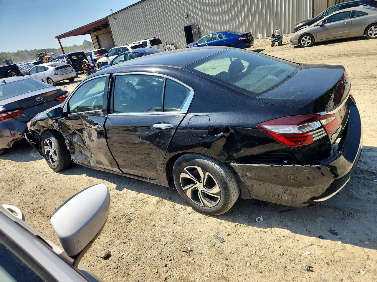 2017 Honda Accord Lx Black vin: 1HGCR2F39HA172695