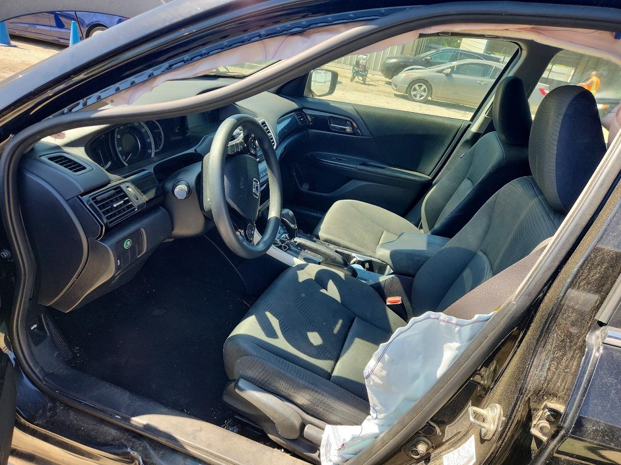 2017 Honda Accord Lx Black vin: 1HGCR2F39HA172695