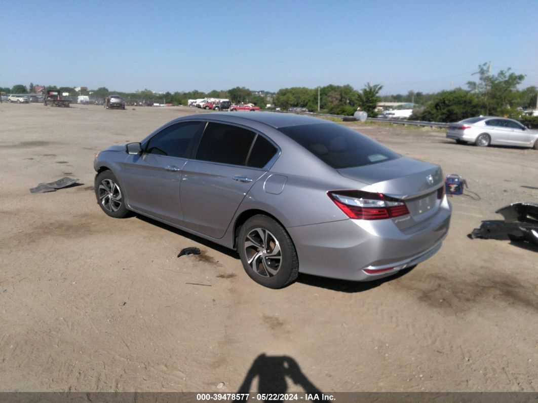 2017 Honda Accord Lx Серебряный vin: 1HGCR2F39HA251347