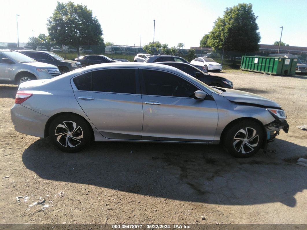 2017 Honda Accord Lx Серебряный vin: 1HGCR2F39HA251347