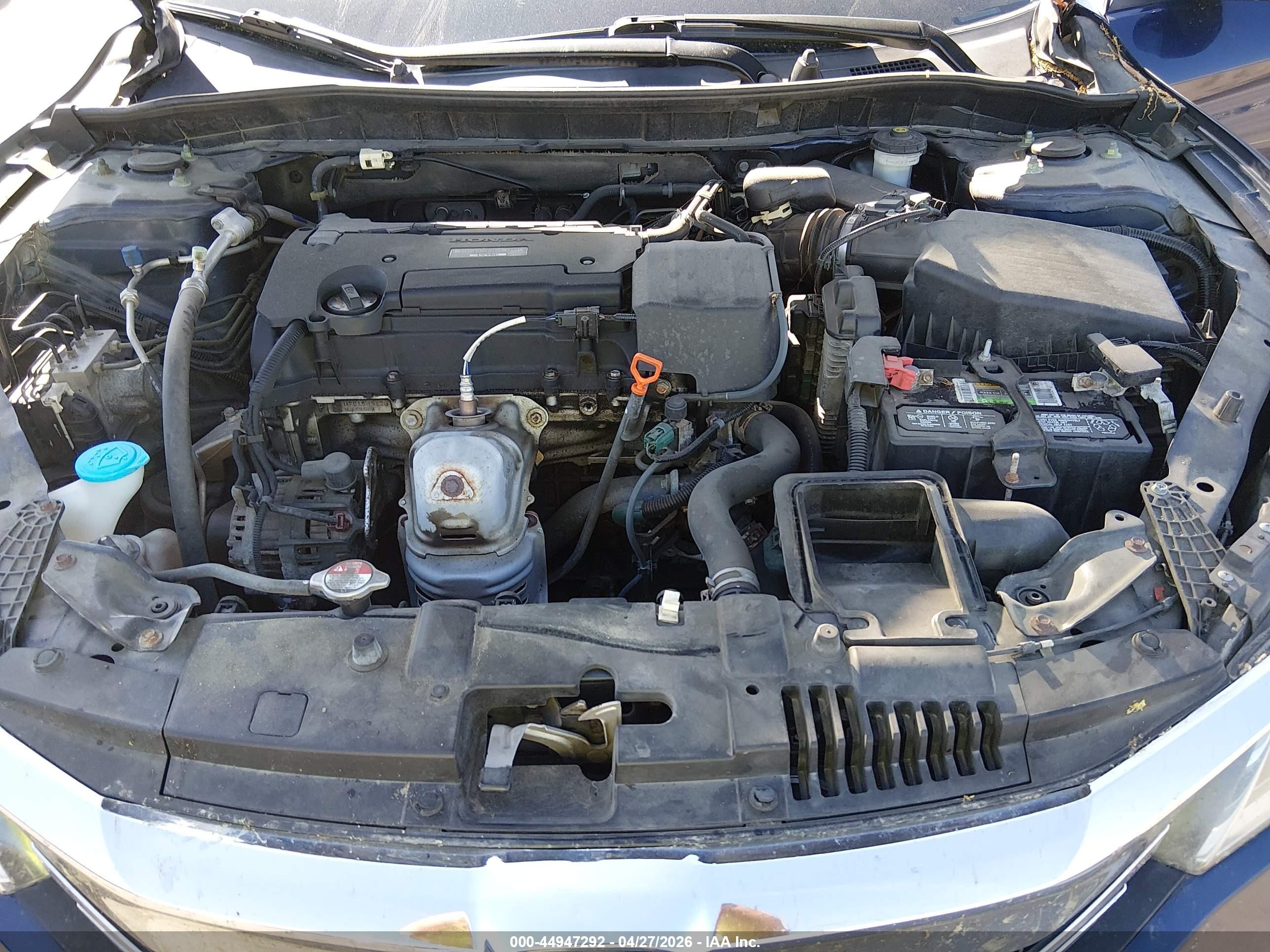 2017 Honda Accord Lx Синий vin: 1HGCR2F39HA299981