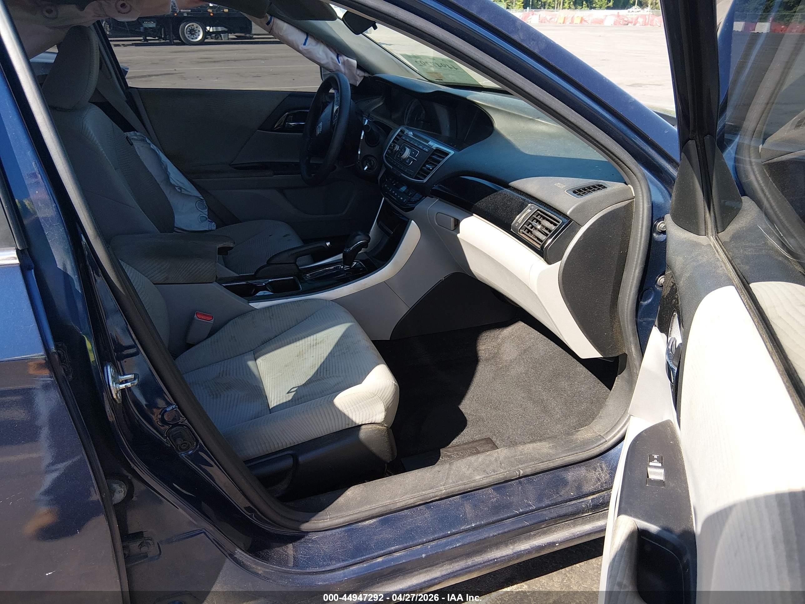 2017 Honda Accord Lx Синий vin: 1HGCR2F39HA299981