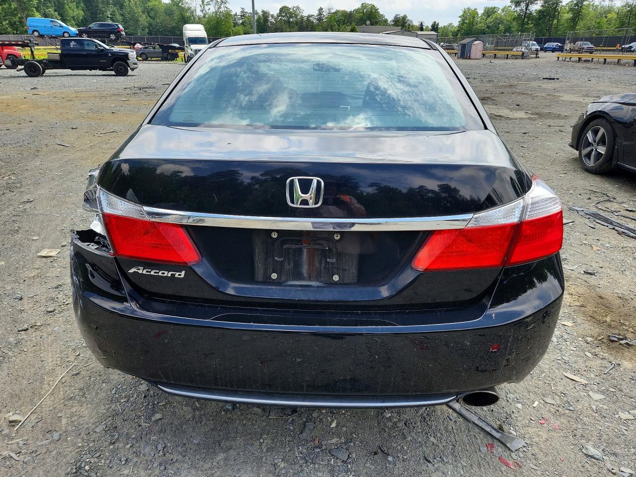 2013 Honda Accord Lx Black vin: 1HGCR2F3XDA001397