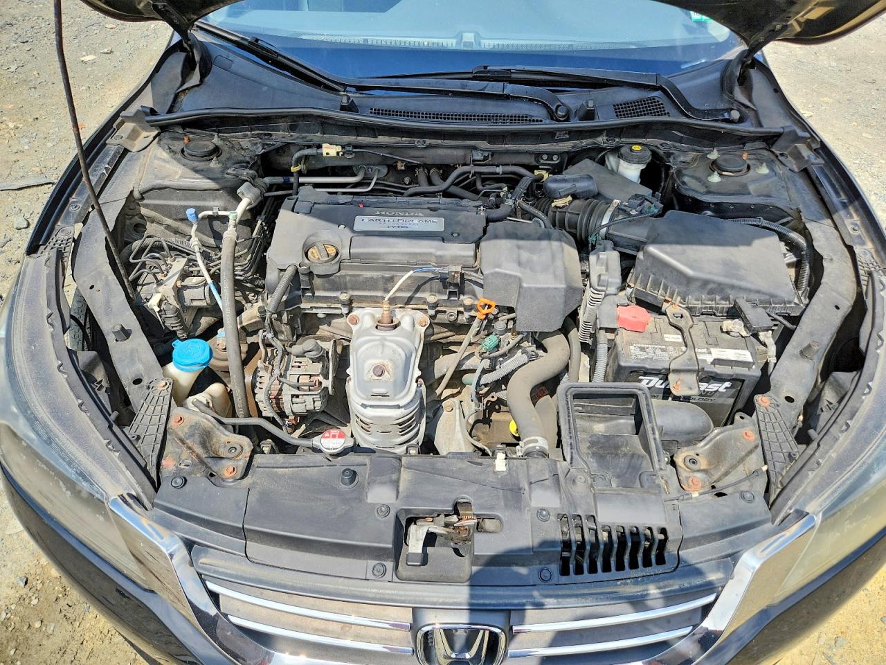 2013 Honda Accord Lx Black vin: 1HGCR2F3XDA001397